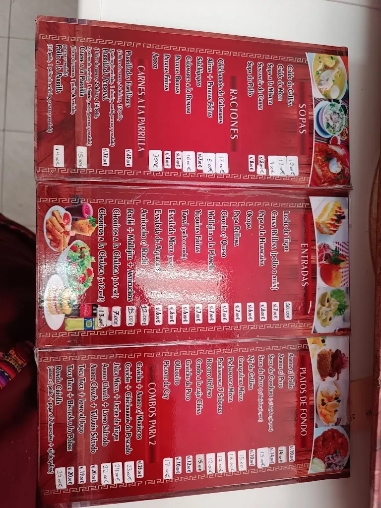 Menu_AROMAS PERUANOS BAR RESTAURANTE_Ciempozuelos_image_2