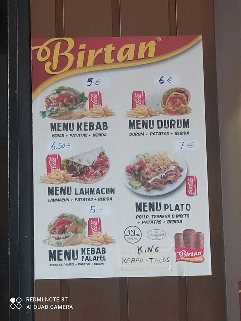 Menu_King kebab-tacos_Ciempozuelos_image_2