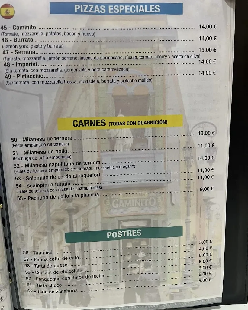 Menu_Pizzería Caminito_Montesinos Los_image_3