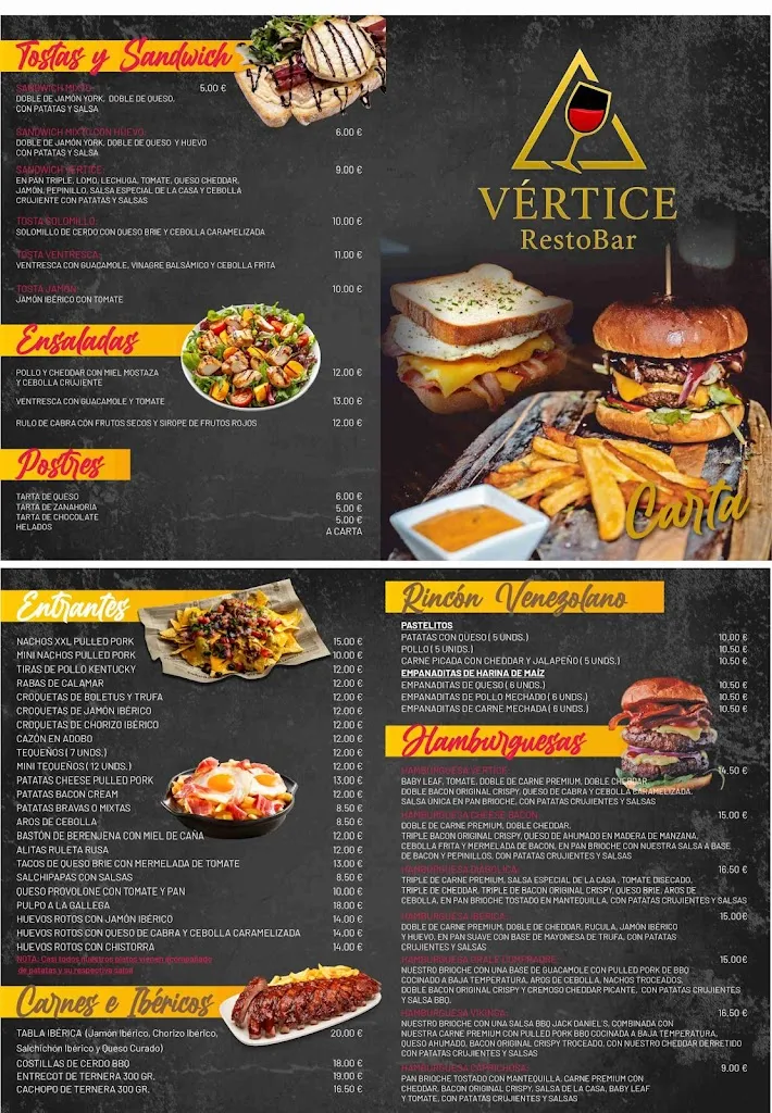 Menu_Vértice Restobar SL_Coslada_image_2