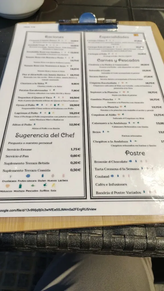 Menu_GastroBar21 Plaza Mar Egeo_Coslada_image_1