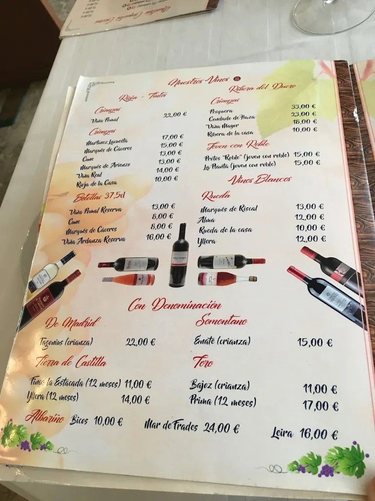 Menu_Rancho Arequipa S.L._Coslada_image_3