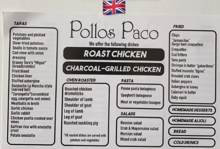 Menu_Pollos Paco Los Montesinos_Montesinos Los_image_4