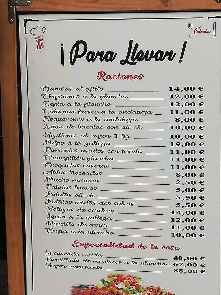 Menu_Restaurante Colombia_Coslada_image_1