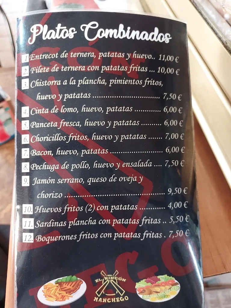 Menu_El Rincón Manchego Coslada_Coslada_image_3