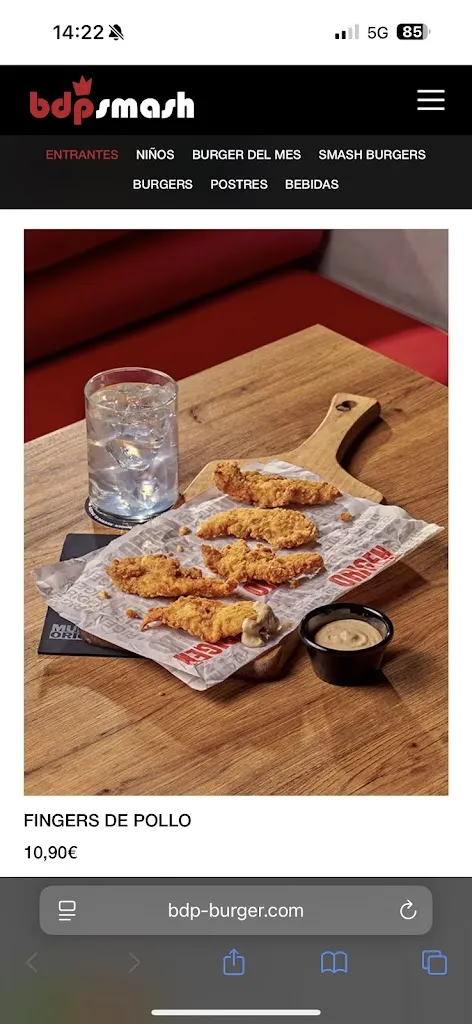 Menu_Restaurante BDP Smash Coslada_Coslada_image_4