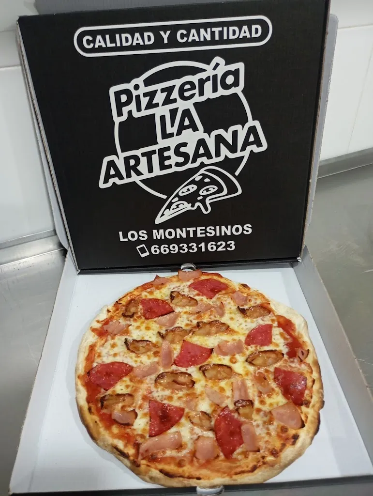 Menu_Pizzería La Artesana_Montesinos Los_immagine_1