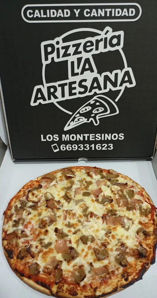 Menu_Pizzería La Artesana_Montesinos Los_immagine_9