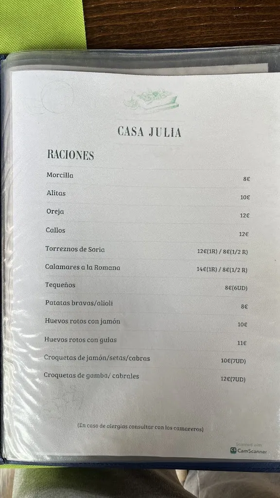 Menu_Restaurante Casa Julia_El Vellón_image_1