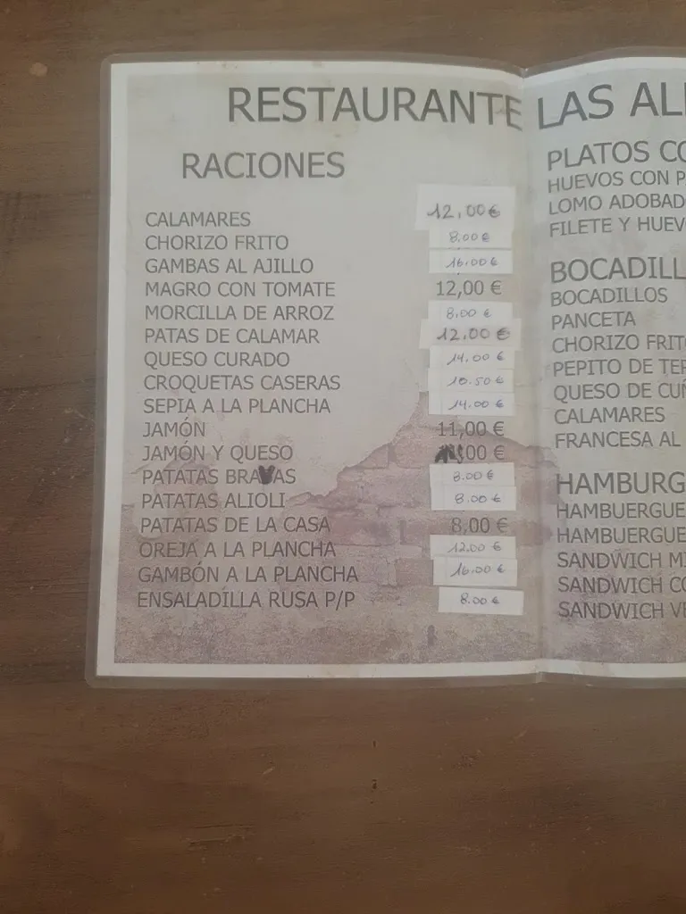 Menu_Restaurante Las Alegrías_Estremera_image_2
