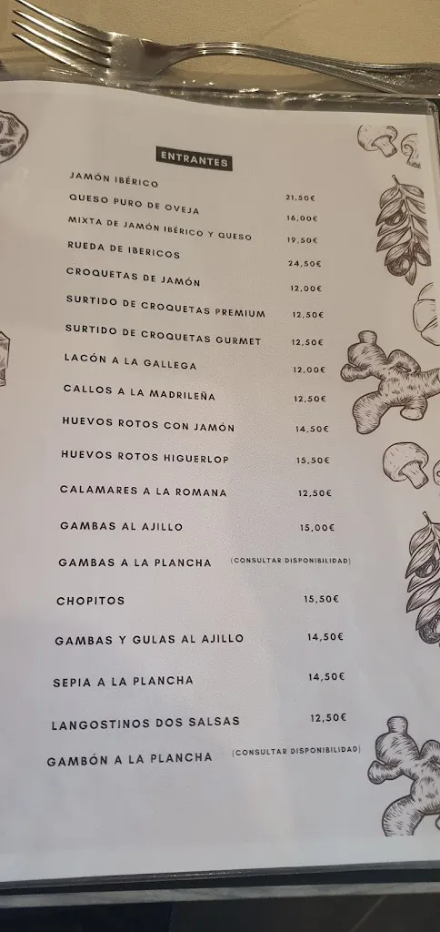 Menu_Hostal Cafetería Restaurante El Rincón de Higuerlop_Estremera_image_3