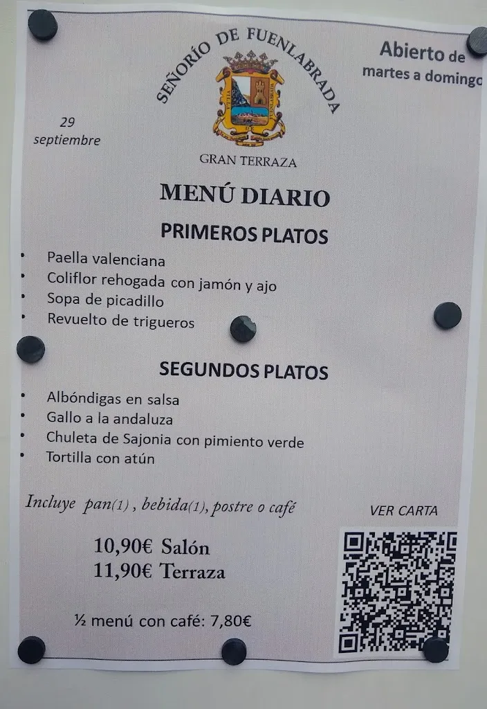 Menu_Restaurante Señorío de Fuenlabrada SL_Fuenlabrada_image_4