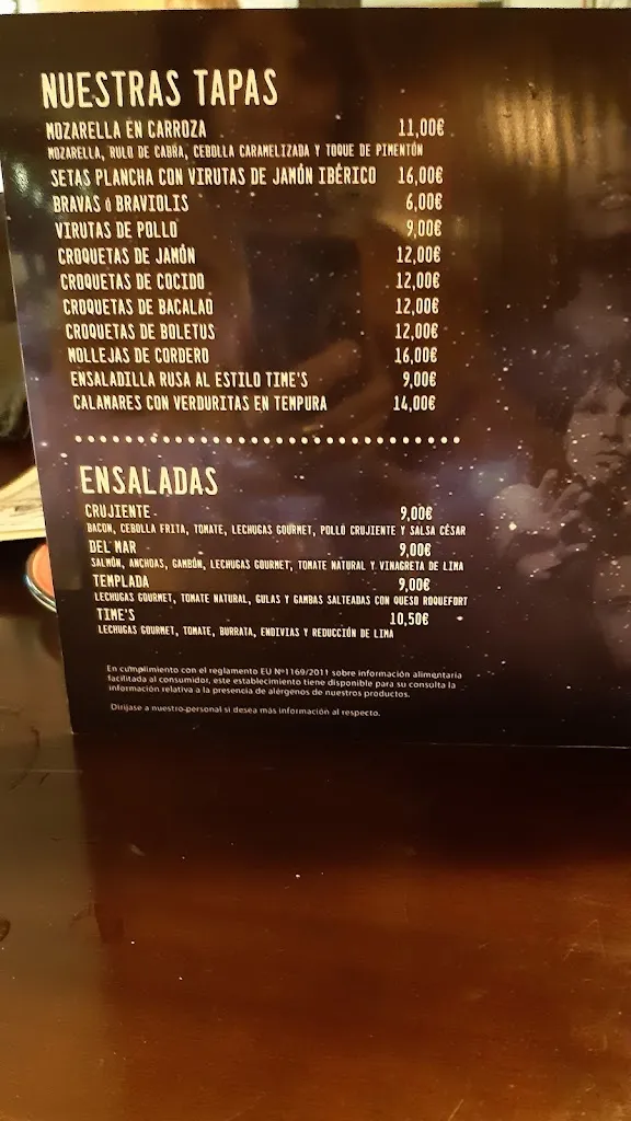 Menu_Restaurante Time‘s_Fuenlabrada_image_4