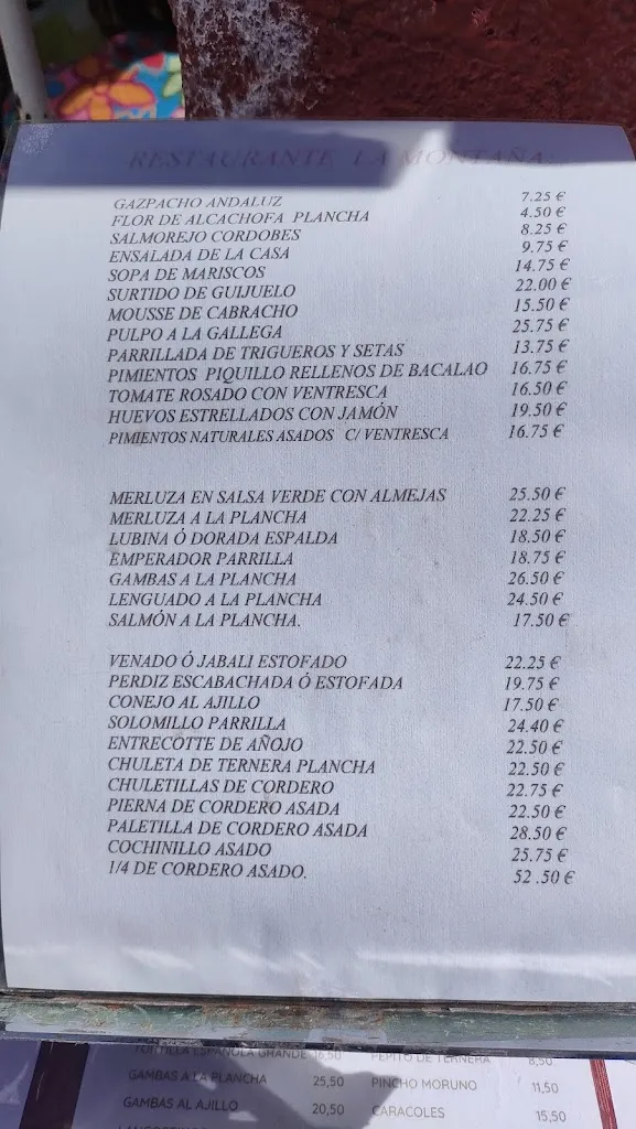 Menu_Restaurante La Montaña_El Pardo_image_2
