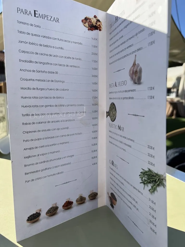 Menu_Lar de Domingo_El Pardo_image_3
