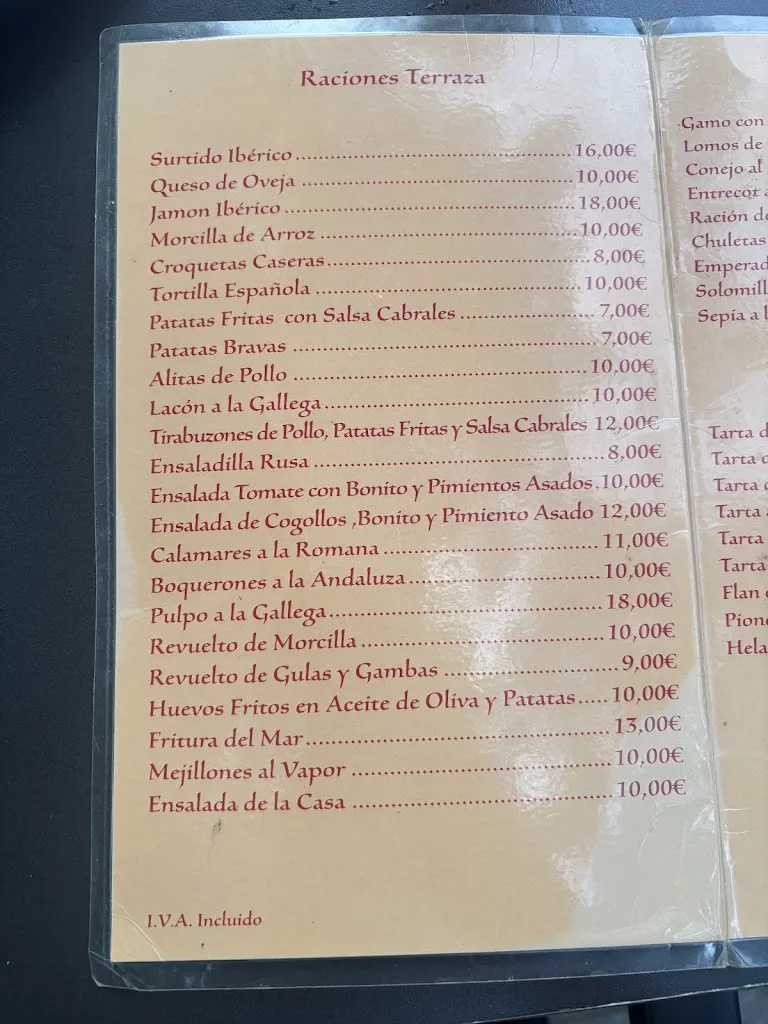 Menu_La Taberna de Solis_El Pardo_image_1