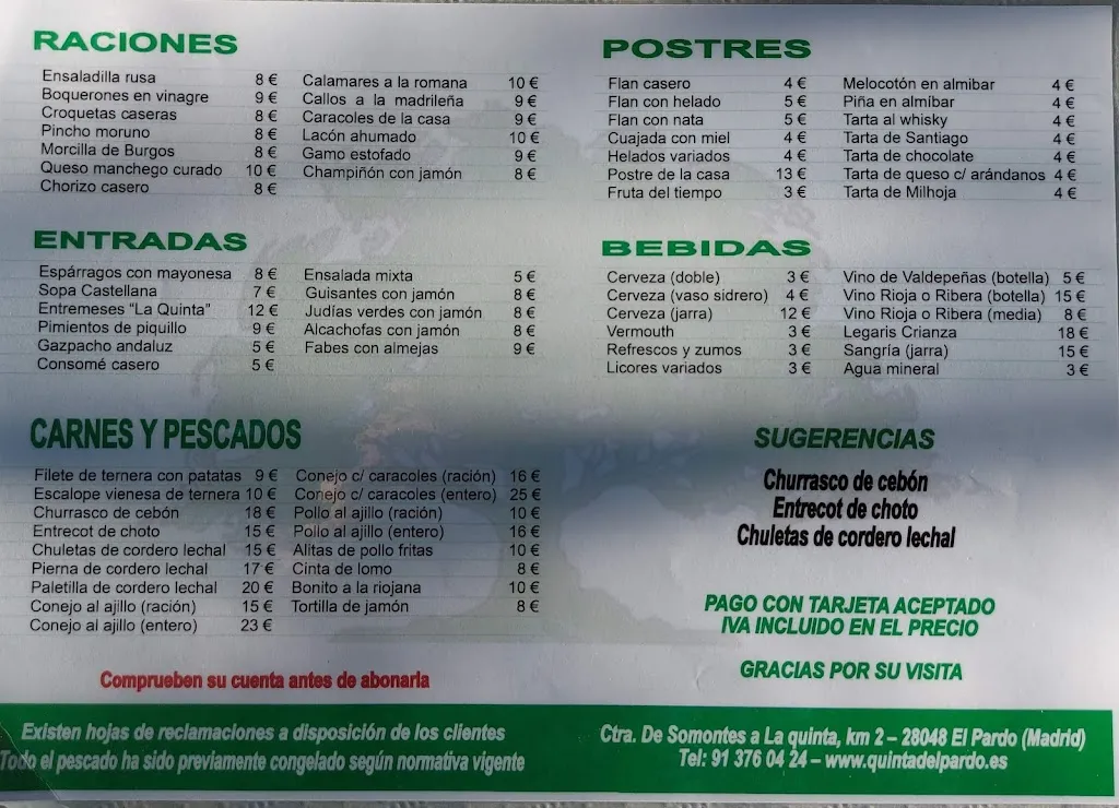 Menu_Restaurante La Quinta del Pardo_El Pardo_image_3