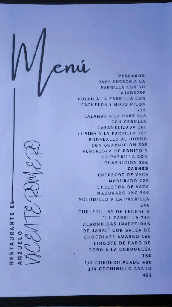 Menu_Restaurante El Anzuelo_Garganta de los Montes_image_1