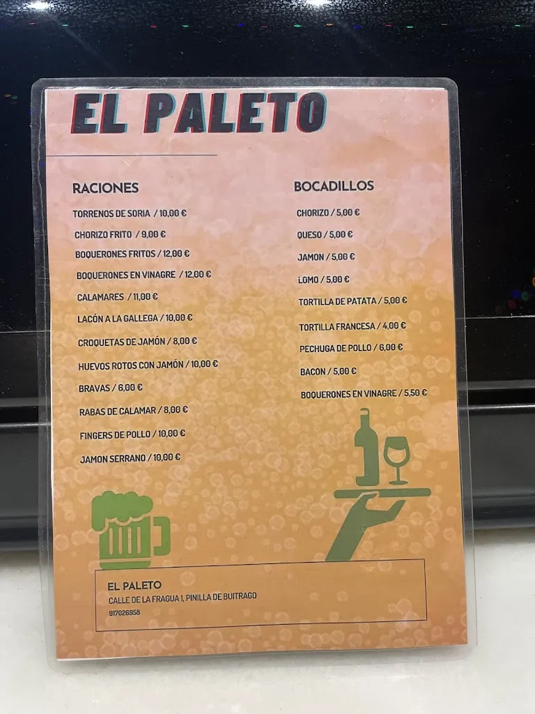 Menu_Taberna El Paleto_Gargantilla del Lozoya y Pinilla de Buitrago_image_1