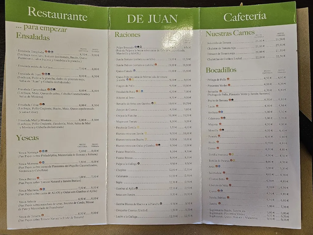 Menu_Restaurante De Juan_Fuentidueña de Tajo_image_2