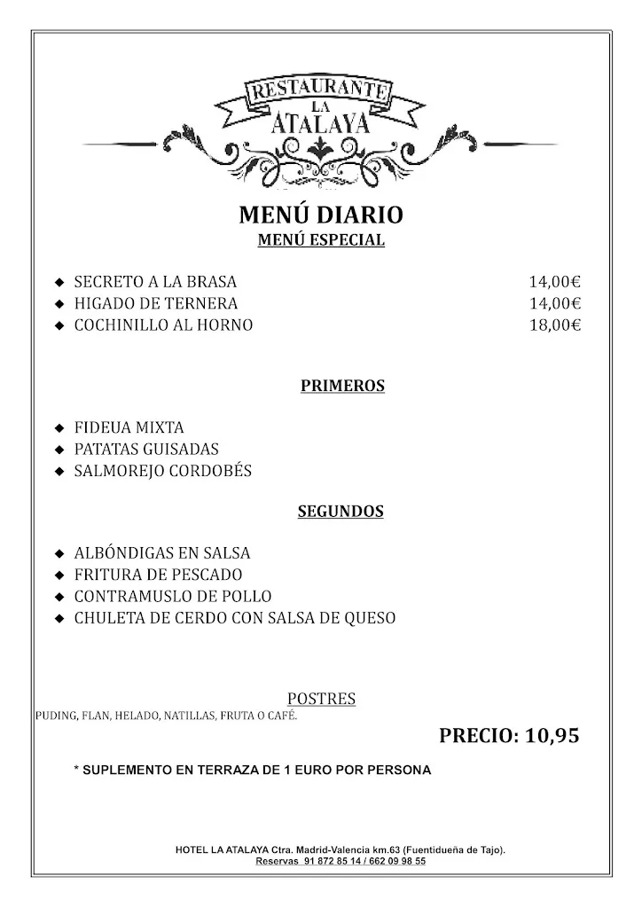 Menu_La Atalaya Restaurant_Fuentidueña de Tajo_image_2