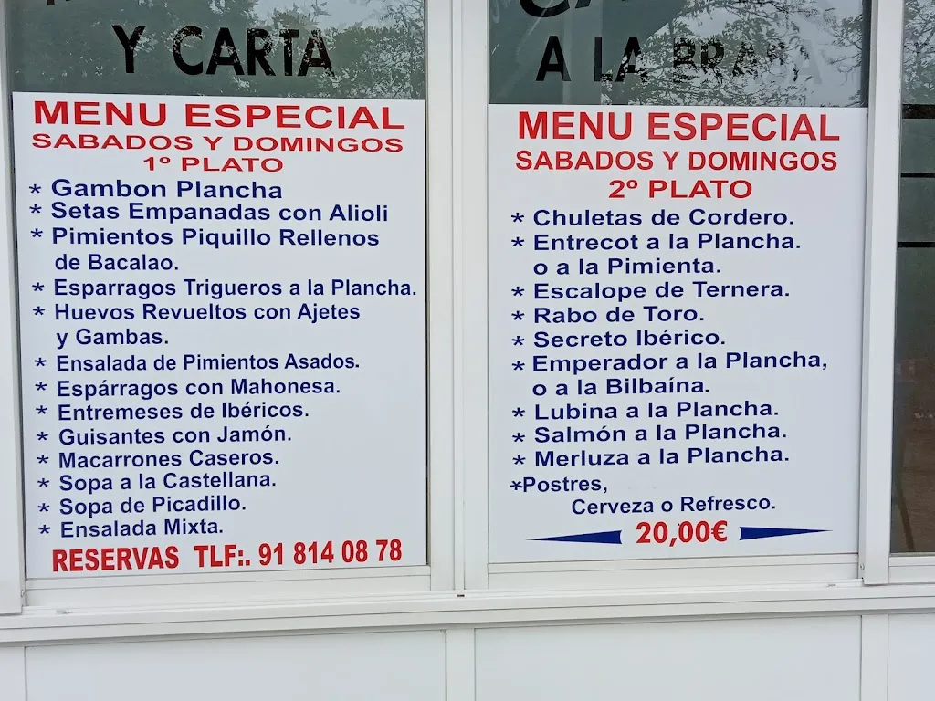 Menu_El Cortijo Extremeño_Griñón_immagine_1