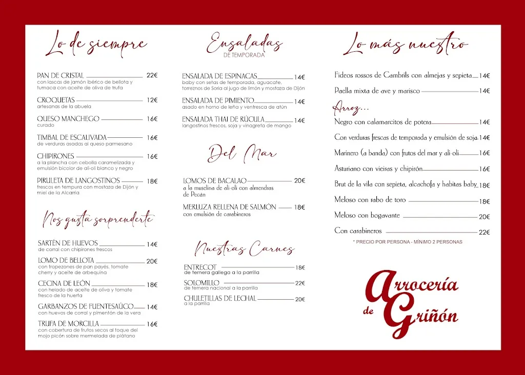 Menu_Arrocería de Griñón_Griñón_image_4