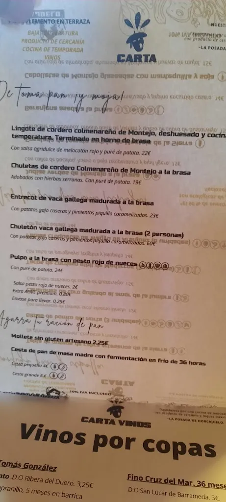 Menu_Restaurante La Posada de Horcajuelo_Horcajuelo de la Sierra_image_2