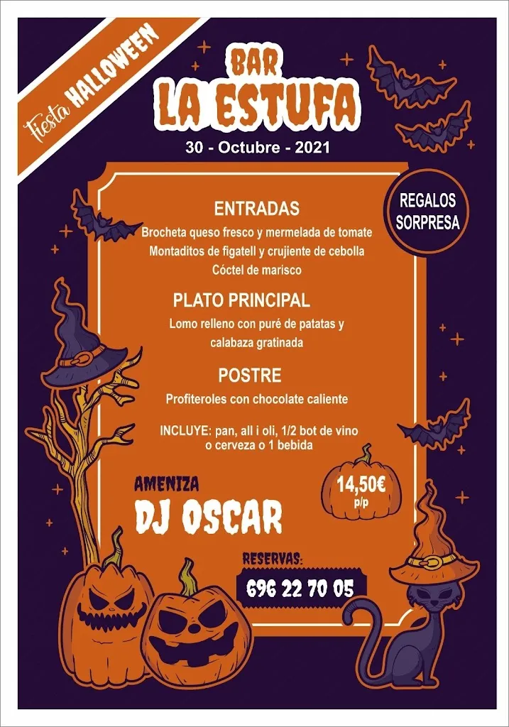 Menu_Bar La Estufa_Parcent_image_3