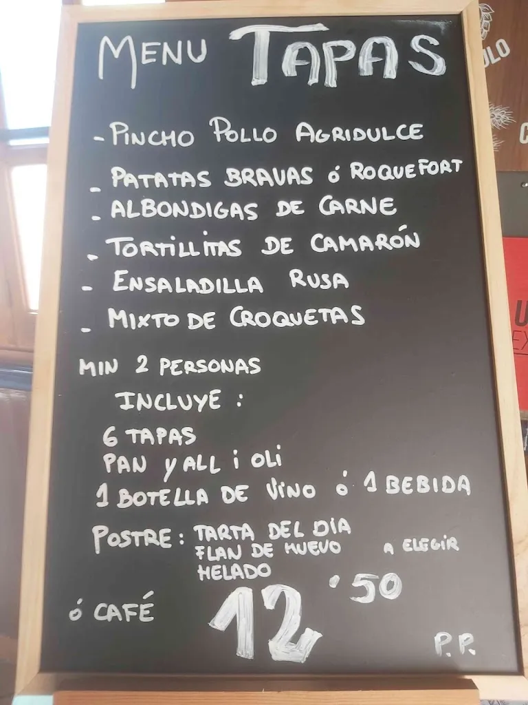 Menu_Bar La Estufa_Parcent_image_4