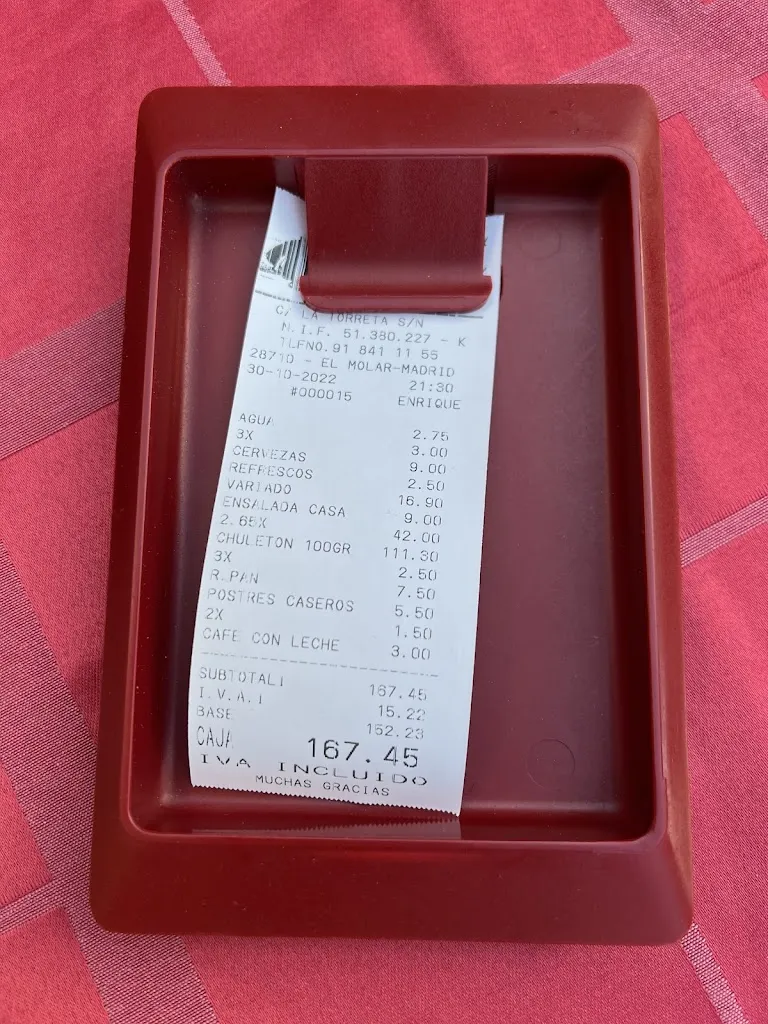 Menu_Bodega Cueva Típica El Espada_El Molar_image_1