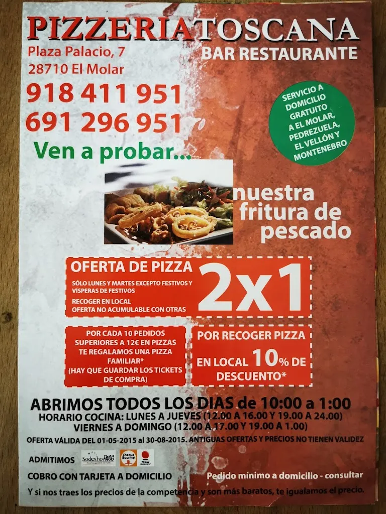 Menu_Pizzería Toscana_El Molar_image_3