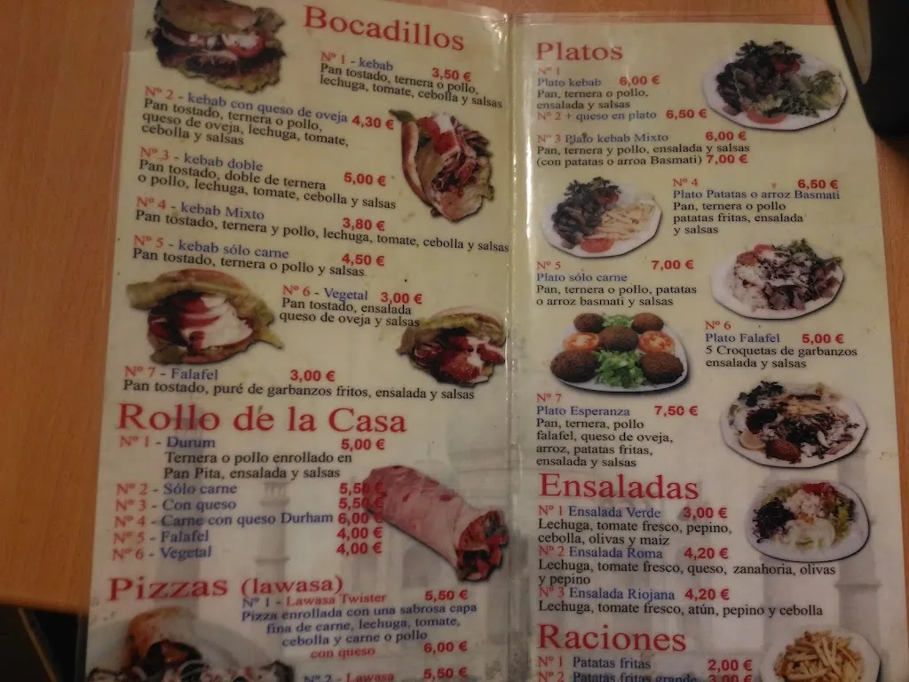 Menu_Döner Kebab Esperanza_El Molar_image_3