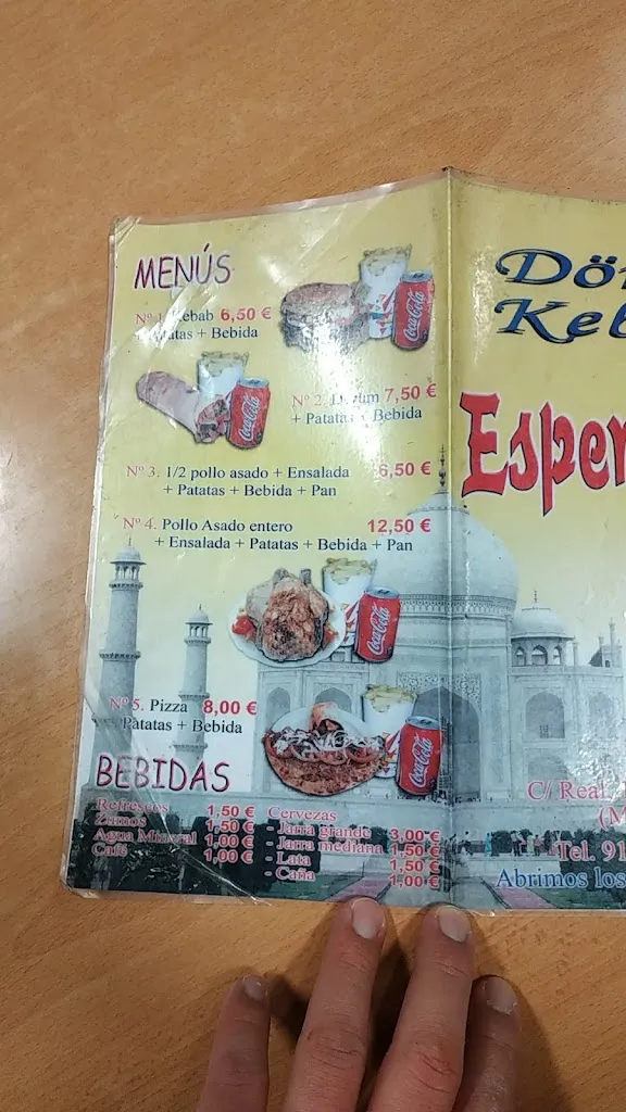 Menu_Döner Kebab Esperanza_El Molar_image_4