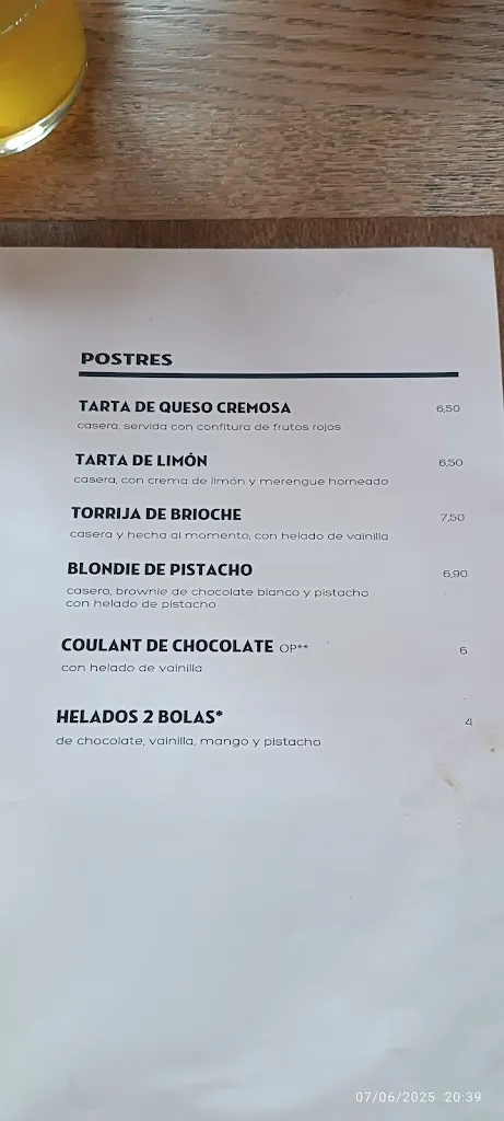 Menu_Flanker Bar | Restaurante Las Rozas_Las Rozas de Madrid_image_2