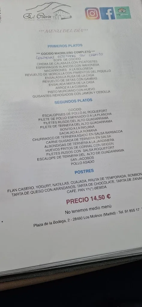 Menu_El Colorín_Los Molinos_image_1
