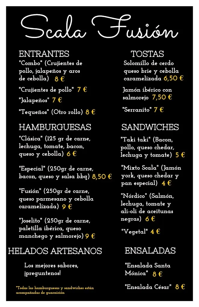 Menu_PUB EL SCALA_Los Santos de la Humosa_image_1