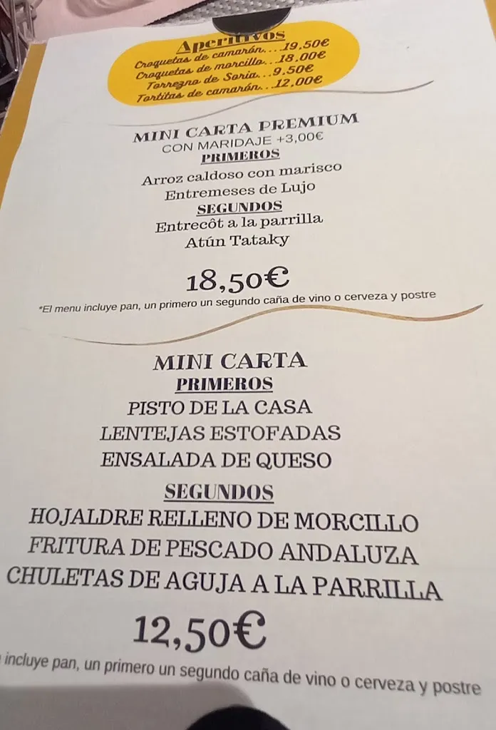 Menü_Restaurante Maridaje Divino_Leganés_Bild_2