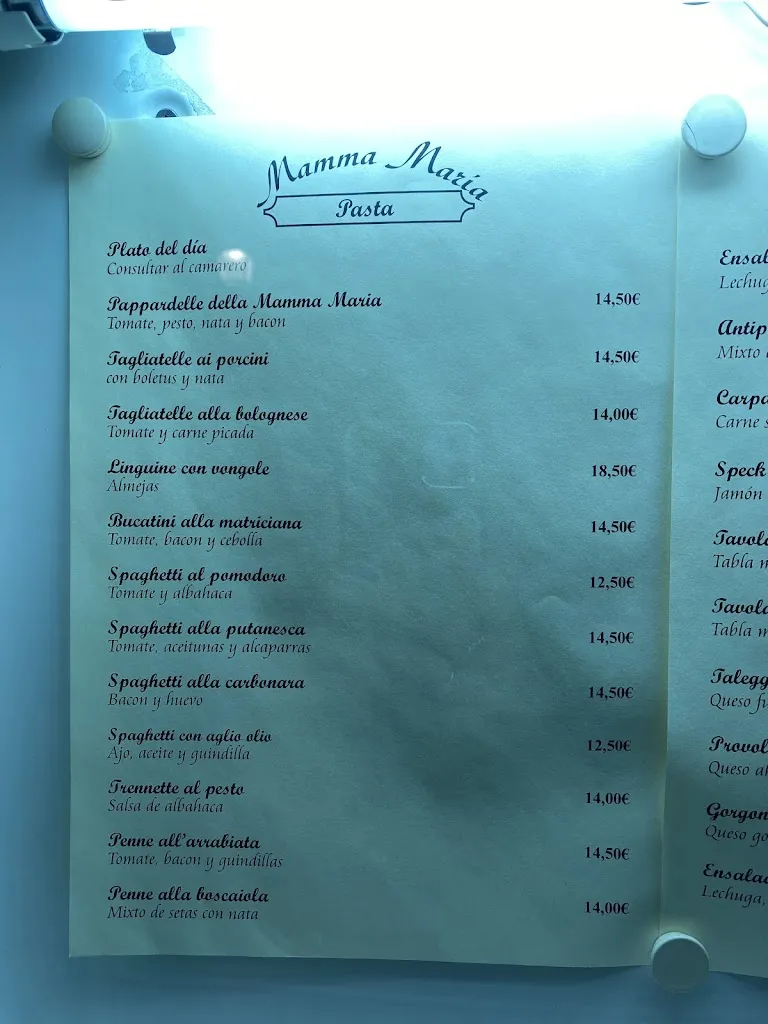 Menu_Restaurante Mamma Maria_Leganés_image_2
