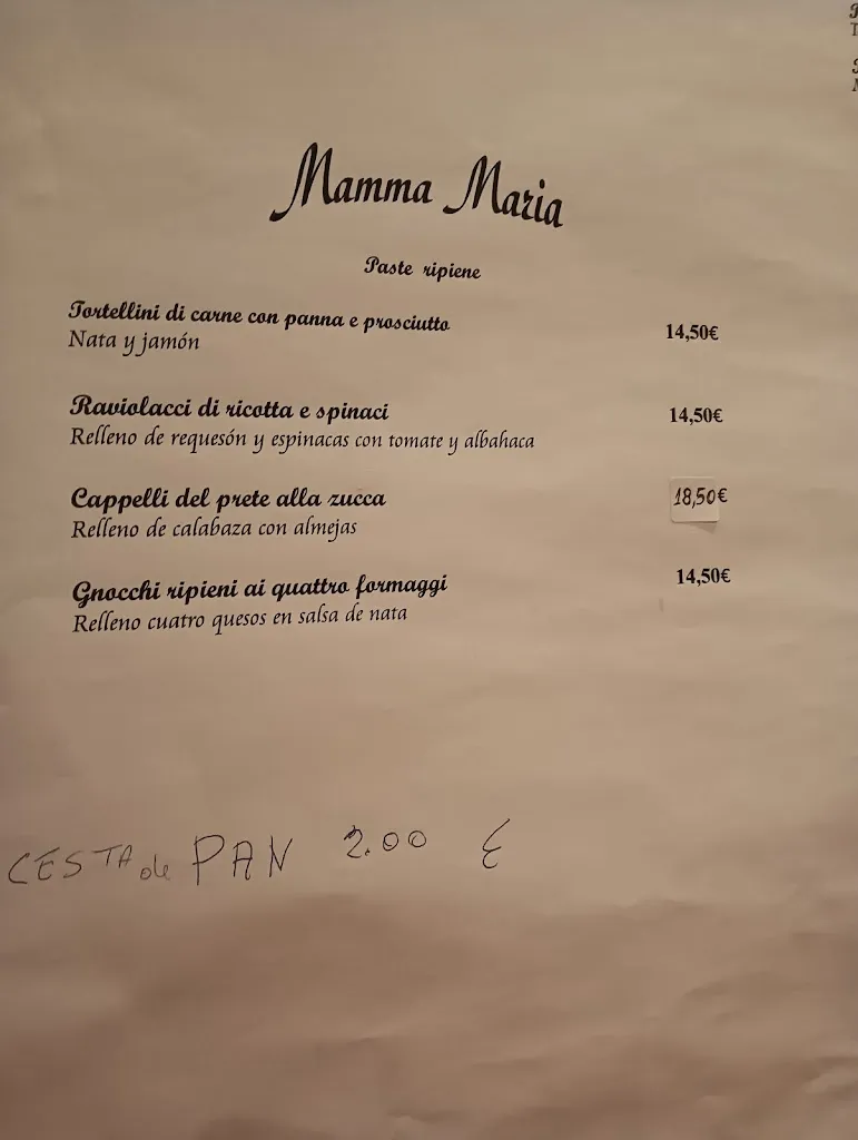 Menu_Restaurante Mamma Maria_Leganés_image_3