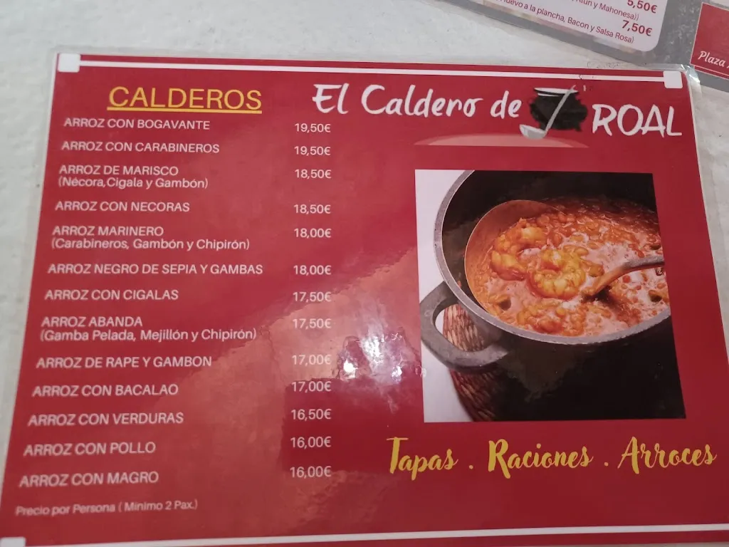 Menu_El Caldero de Roal_Leganés_image_2