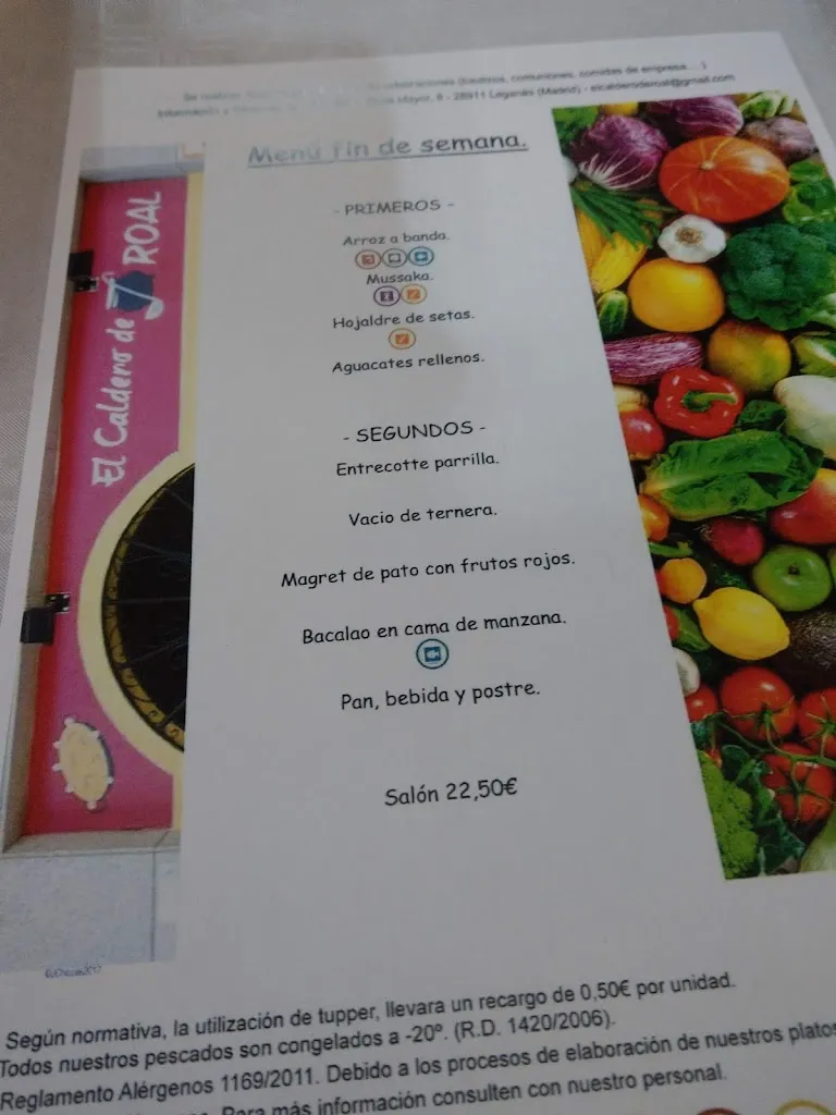 Menu_El Caldero de Roal_Leganés_image_3