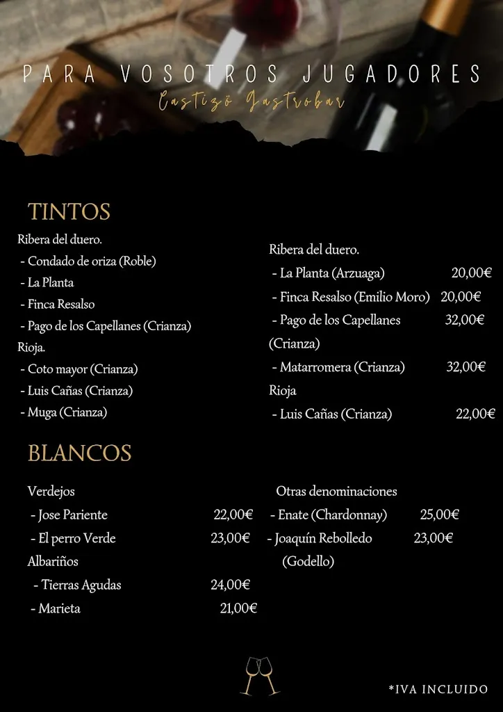Menu_Castizö Gastrobar_Leganés_image_2