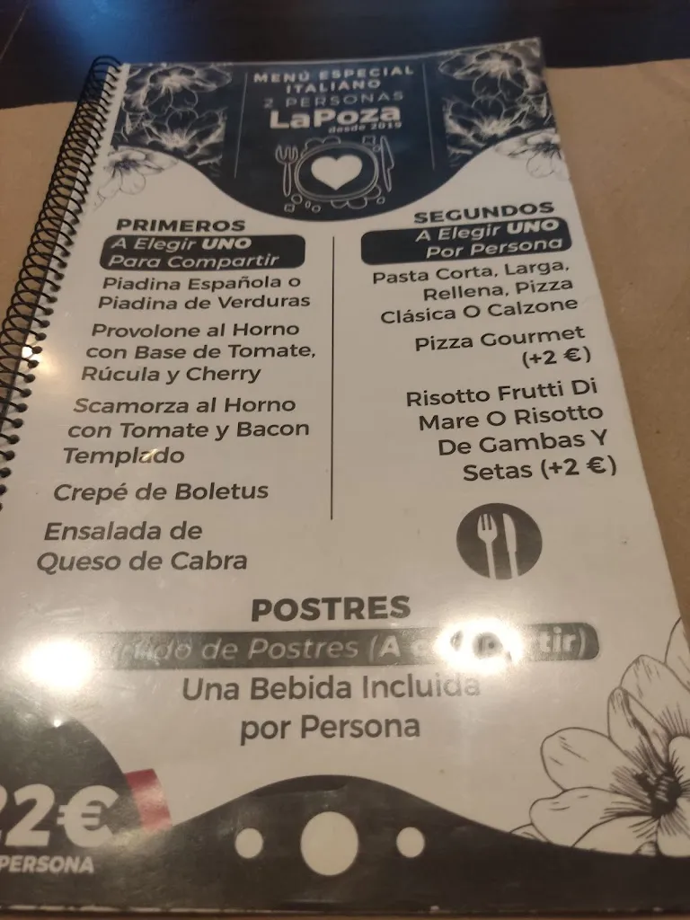 Menu_Restaurante LaPoza Leganés_Leganés_image_3