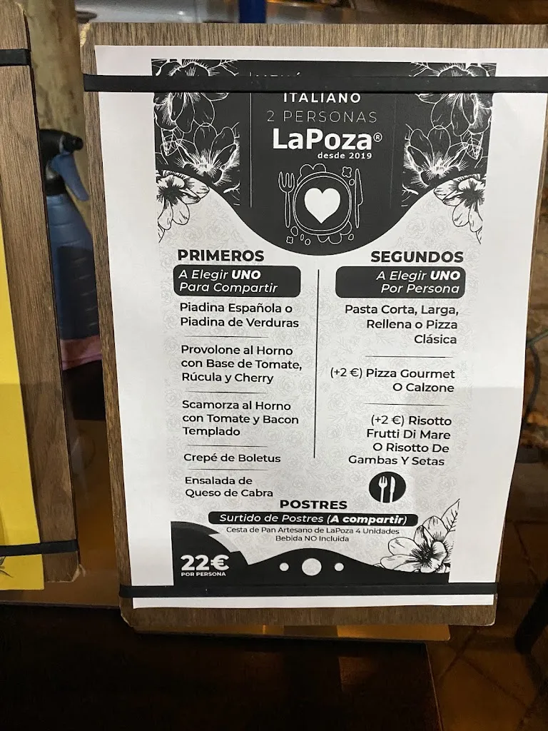 Menu_Restaurante LaPoza Leganés_Leganés_image_4