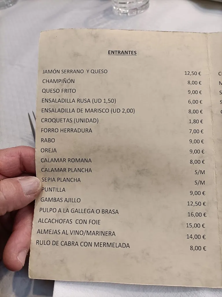 Menu_Restaurant La Ferradura_Novelda_image_1