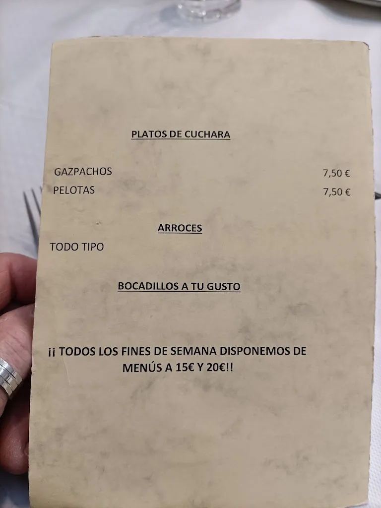 Menu_Restaurant La Ferradura_Novelda_image_3