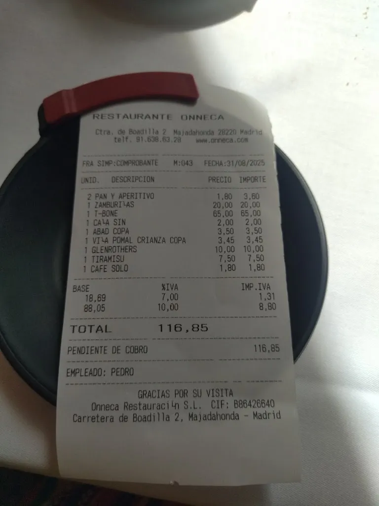 ROUSSY_Restaurante Onneca_Majadahonda_review