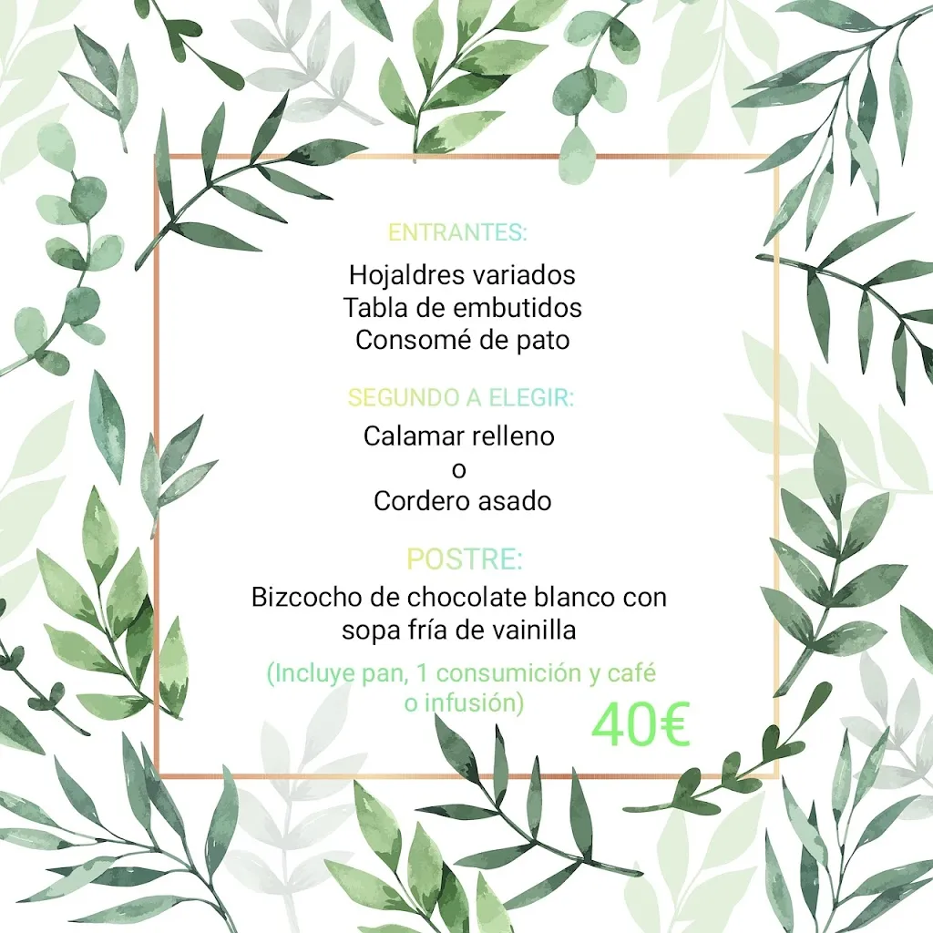 Menu_L'Antica Restaurante_Guadalix de la Sierra_image_3