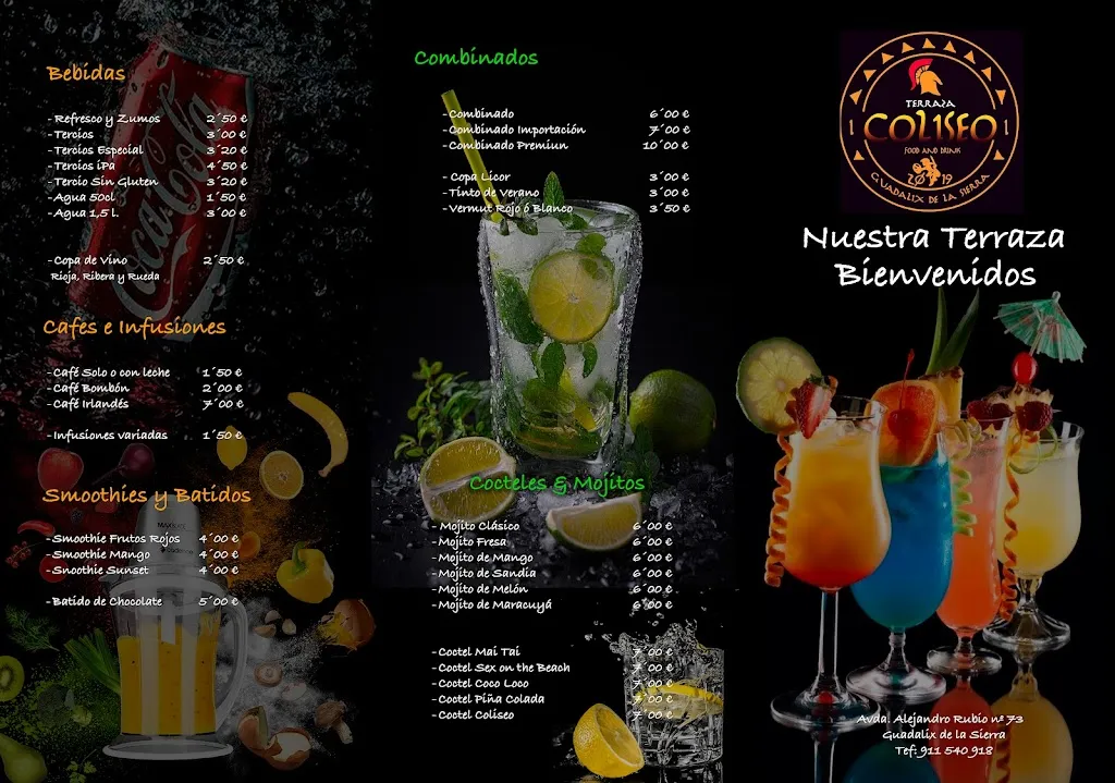 Menu_Terraza Coliseo_Guadalix de la Sierra_image_1